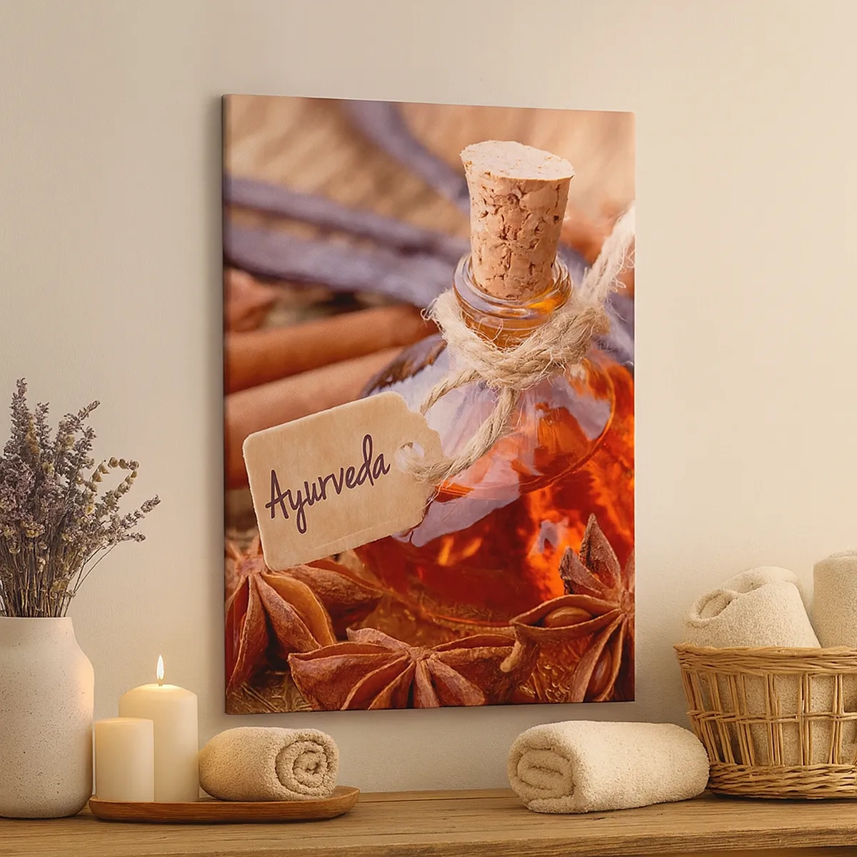 Vászonkép - A test és a lélek egysége felé - 50x70 cm