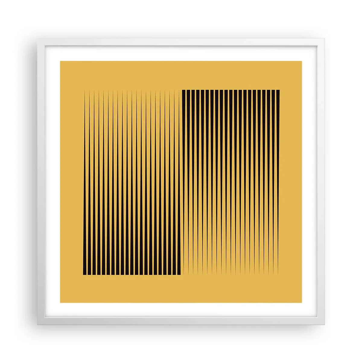 Poszter fekete keretben - Az ellentétek négyzete - 60x60 cm