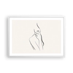 Poszter fekete keretben - A melankólia hulláma - 70x50 cm