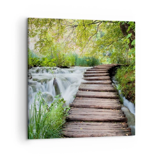 Vászonkép - A víz egyáltalán nem csendes - 60x60 cm