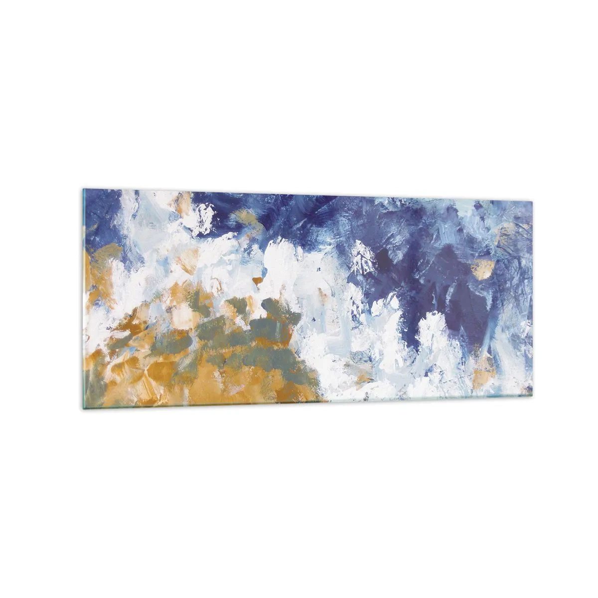 Üveg kép - Az elemek tánca - 120x50 cm