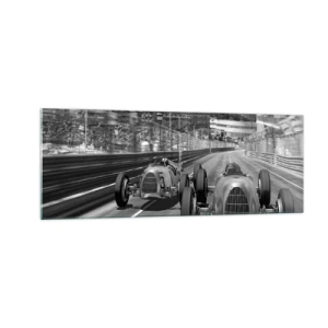 Üveg kép - Réges-régen Monte Carlóban - 140x50 cm