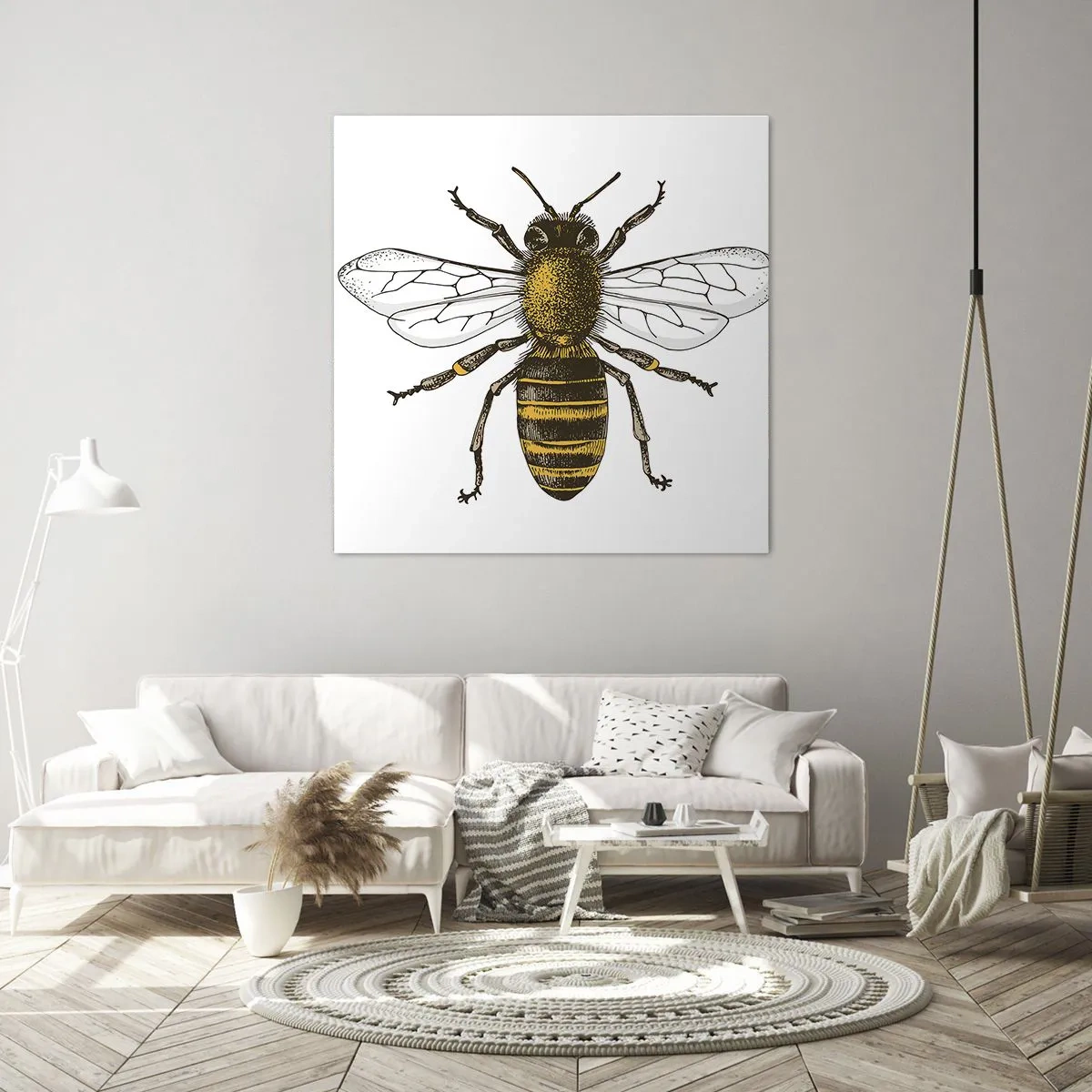 Vászonkép - Gyönyörű és jó - 50x50 cm