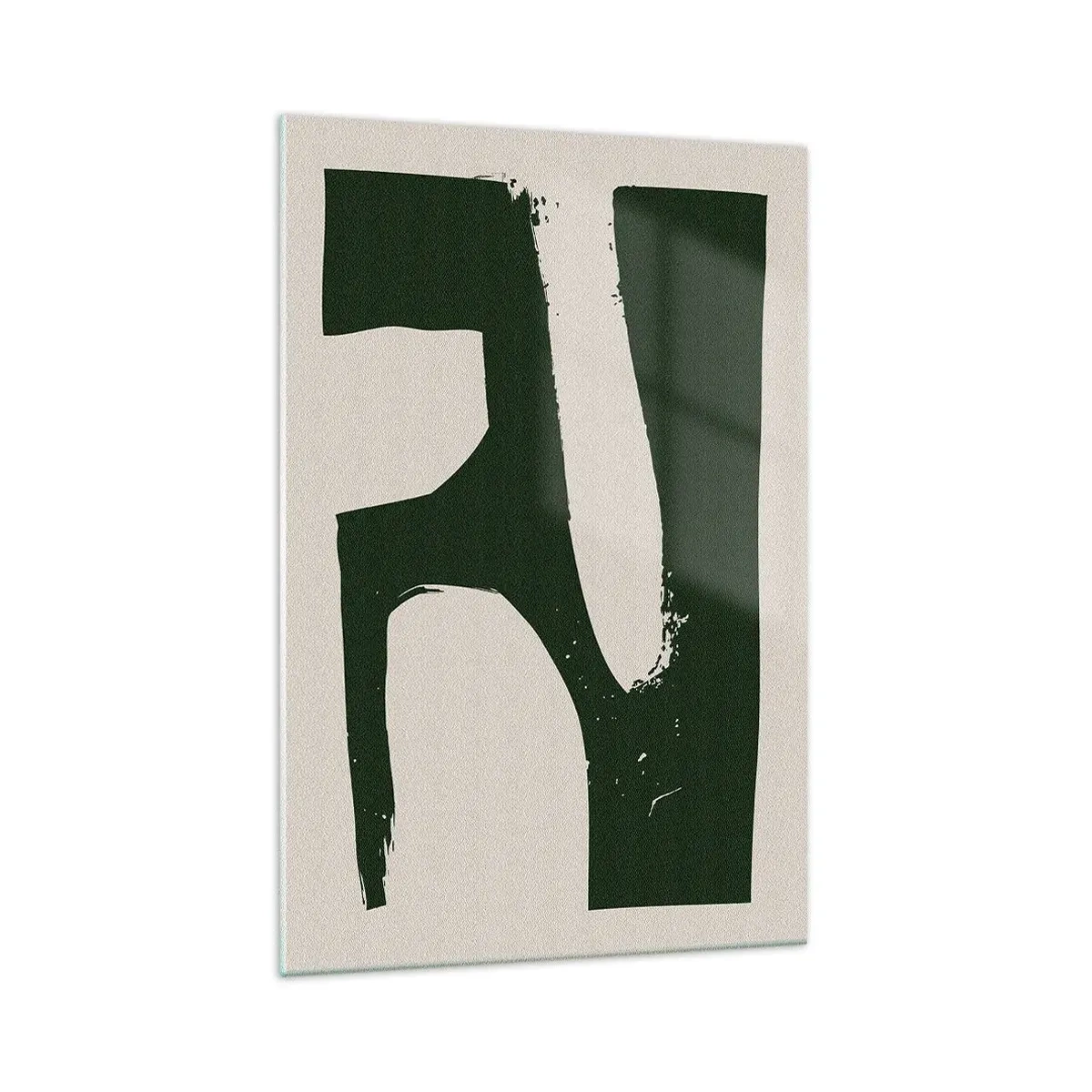 Üveg kép - Fehér öblök - 70x100 cm