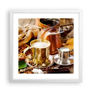 Poszter fekete keretben - Szép napot! - 40x40 cm