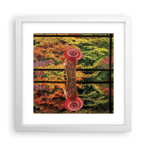 Poszter fekete keretben - A természet templomában - 30x30 cm