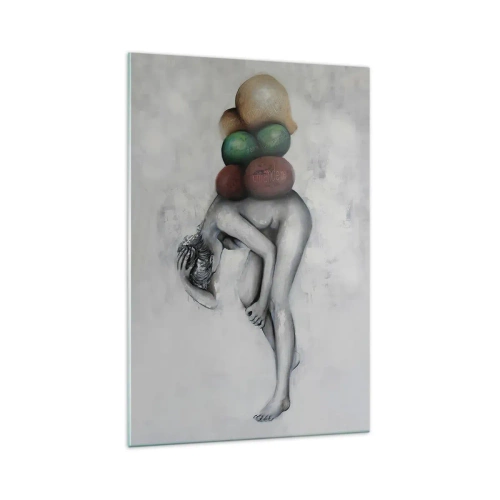 Üveg kép - Az élet nehézségei - 70x100 cm