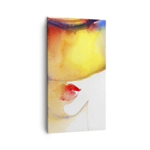 Vászonkép - Egy hölgy portréja    - 45x80 cm