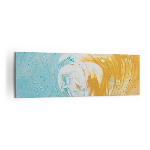 Vászonkép - Pasztell örvény - 160x50 cm
