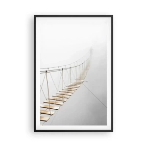 Poszter fehér keretben - Hová vezet? - 61x91 cm