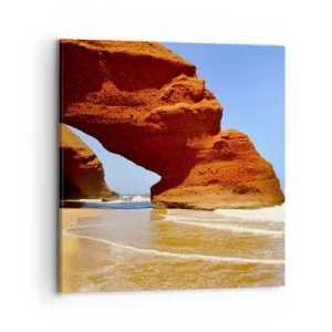 Vászonkép - Víz és szél évezredek óta - 70x70 cm