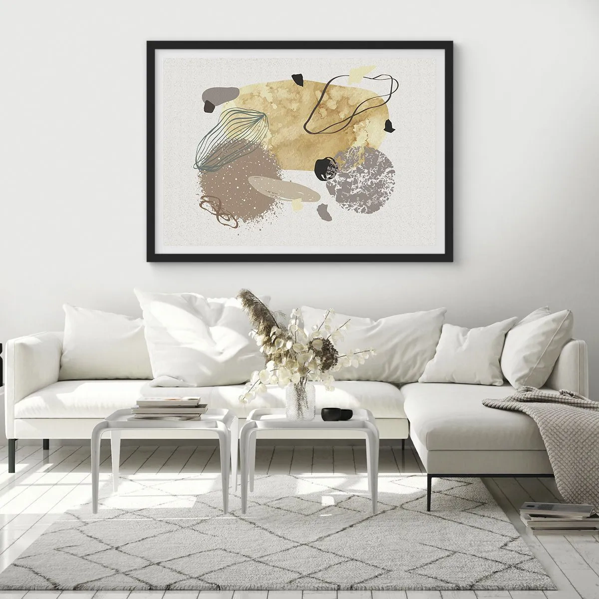 Poszter fehér keretben - Alkalmazott plumkológia - 70x50 cm