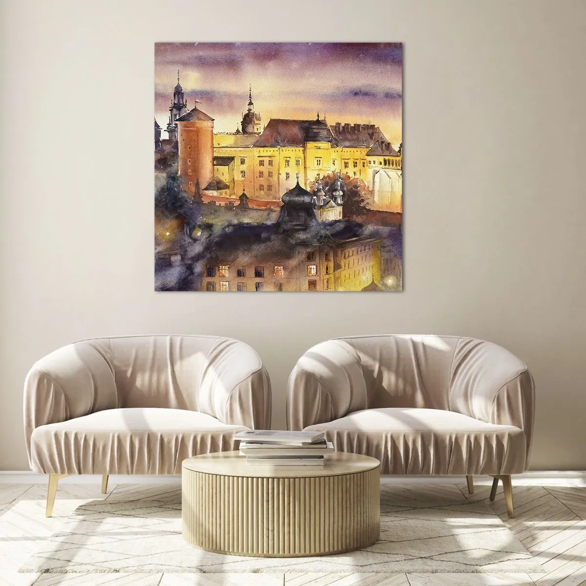 Üveg kép - Történet és mese - 60x60 cm