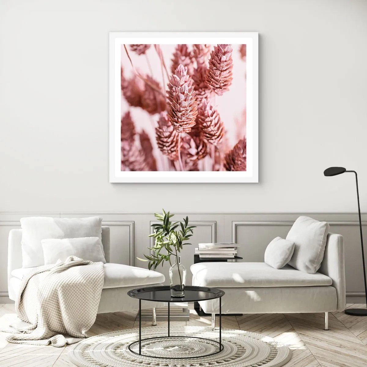 Poszter fekete keretben - Látszólag feltűnő - 60x60 cm