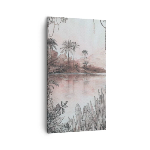 Vászonkép - Egy 19. századi felfedező naplója - 45x80 cm