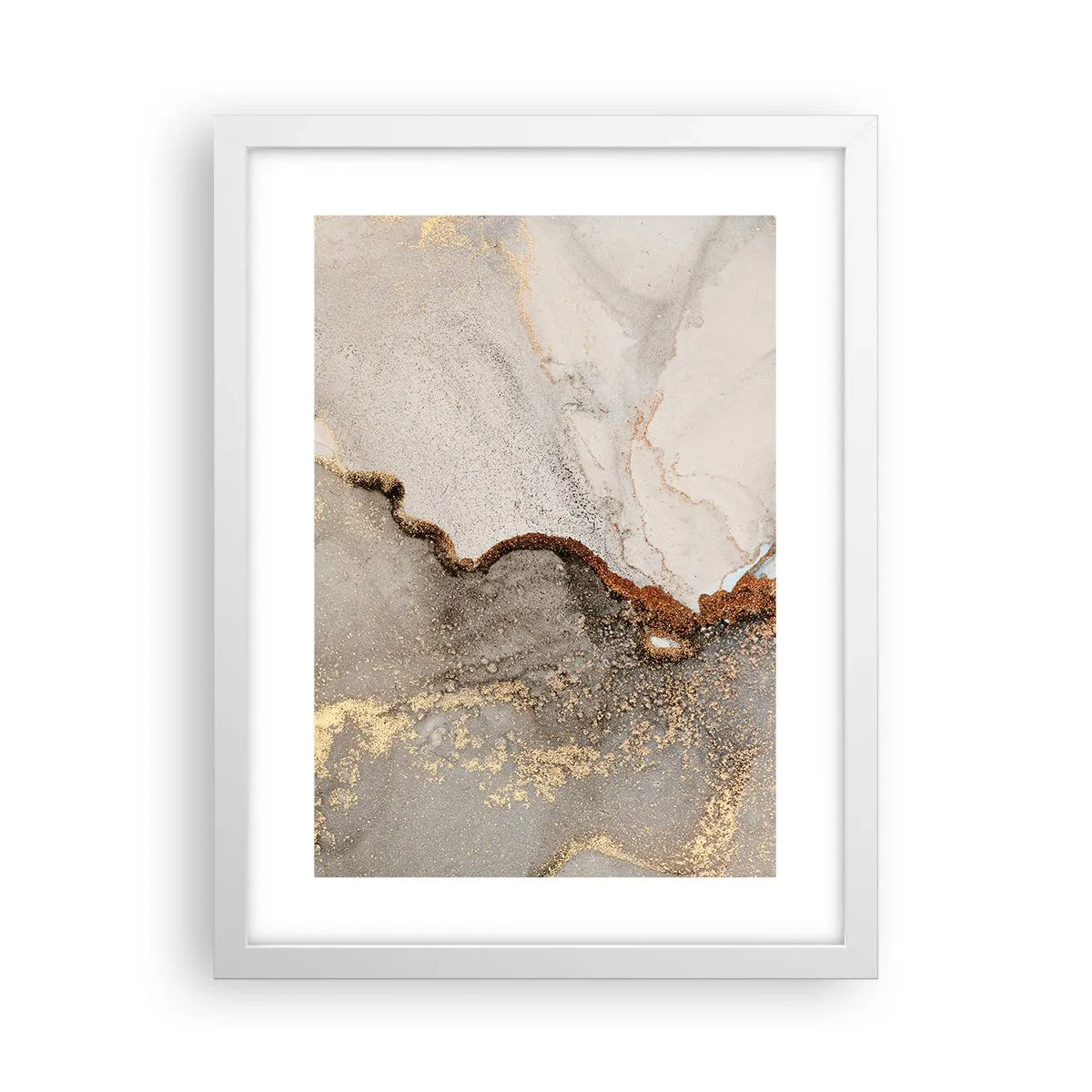 Poszter fekete keretben - A színek határán - 30x40 cm