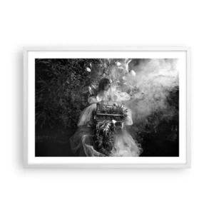 Poszter fekete keretben - Maga az Anya – Természet - 70x50 cm