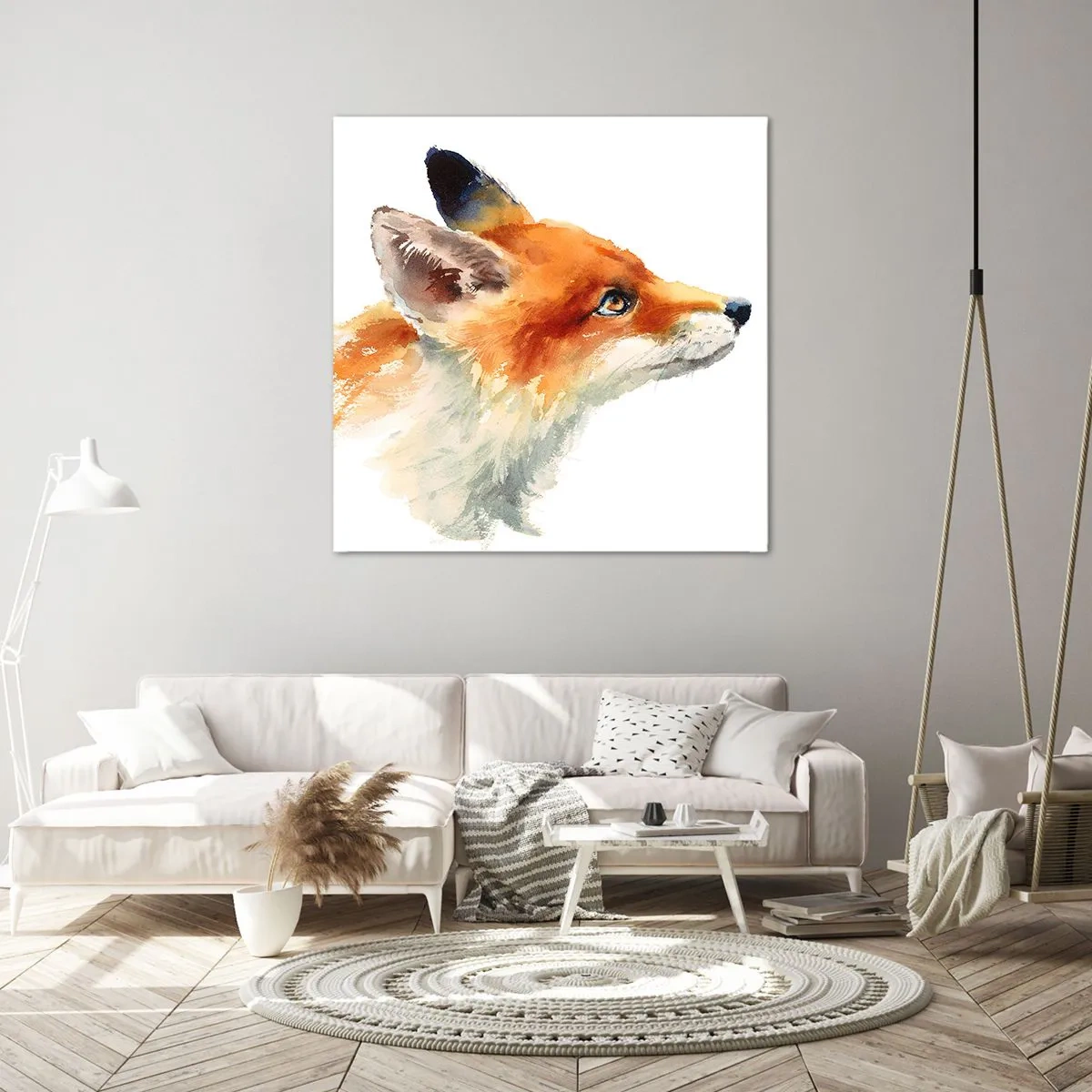 Vászonkép - Óvatosság az első - 70x70 cm