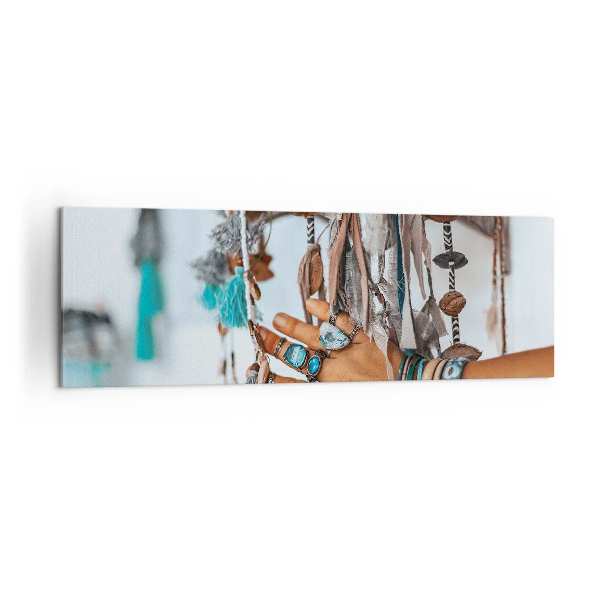 Vászonkép - Helyi kincsek - 160x50 cm