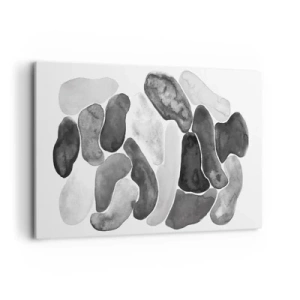 Vászonkép - Köves absztrakció - 120x80 cm