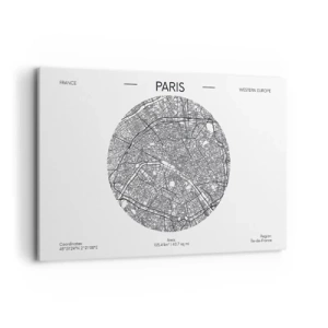 Vászonkép - Párizs anatómiája - 120x80 cm