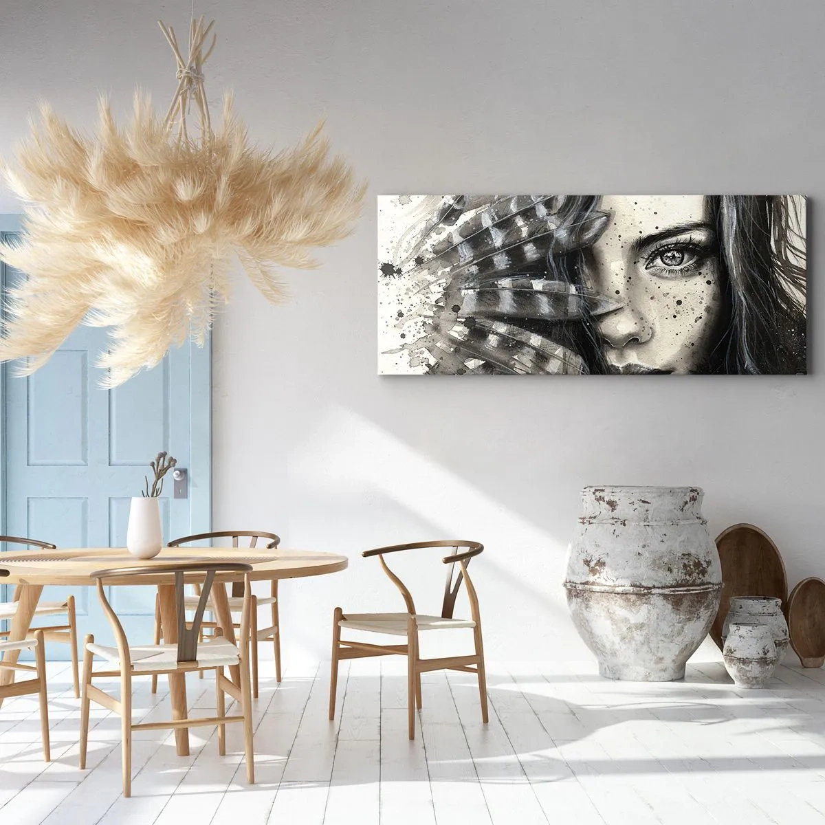Vászonkép - Vad gyönyör - 140x50 cm