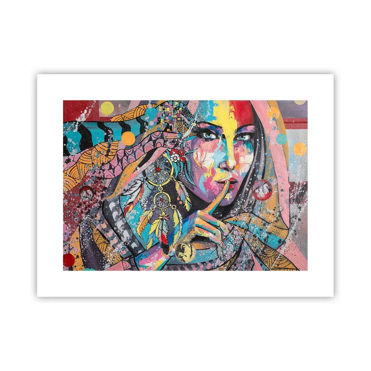 Poszter - Maradj csendben, amíg meg nem érted - 40x30 cm