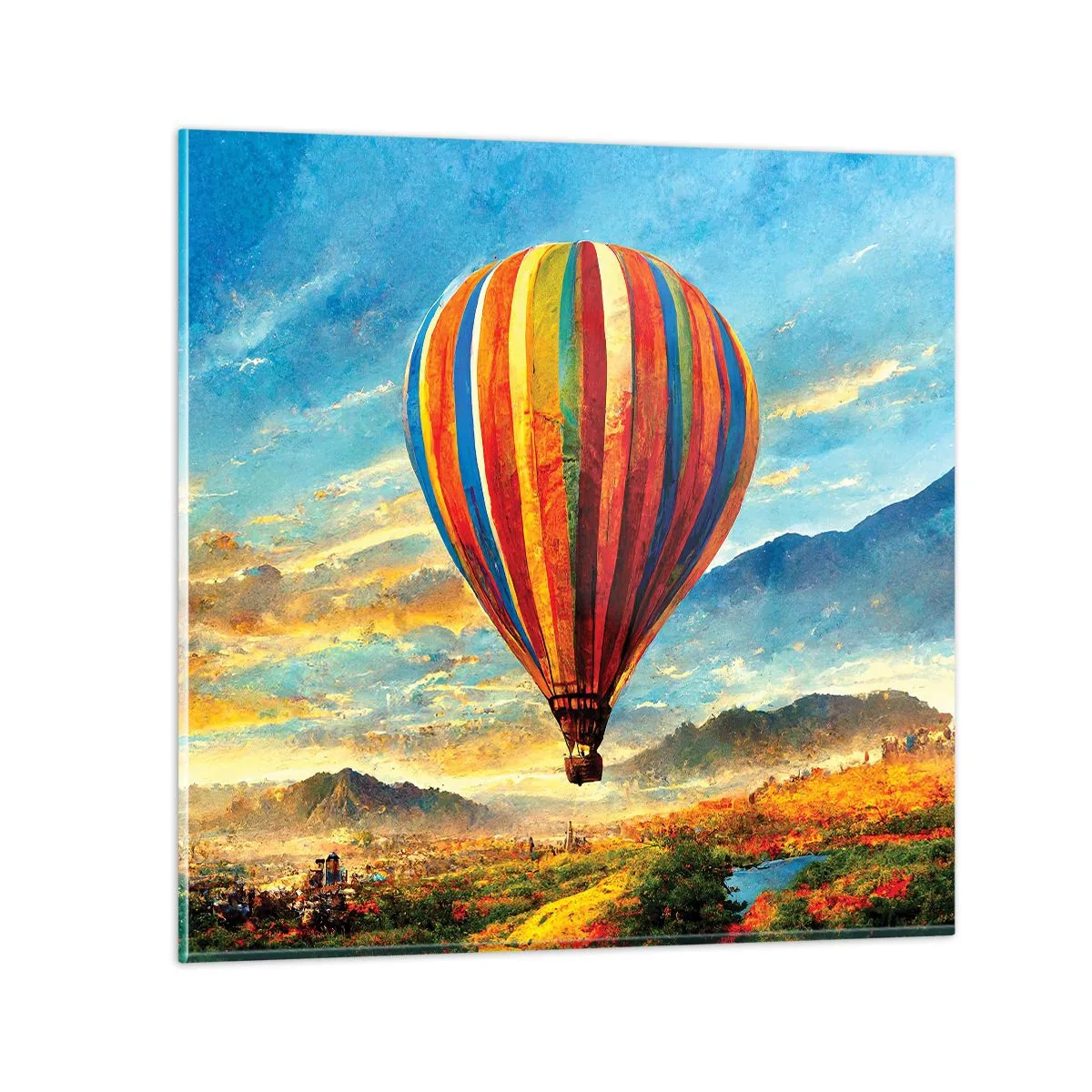 Üveg kép - A csendben többet látsz - 60x60 cm