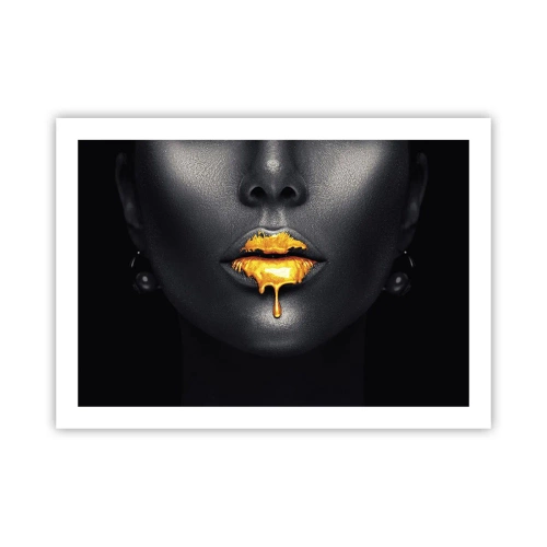 Poszter - Aranyszájú - 70x50 cm