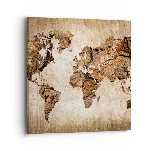 Vászonkép - A világ felfedezése - 30x30 cm