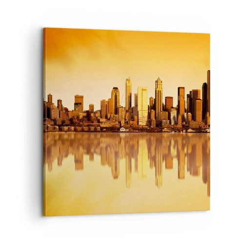 Vászonkép - A metropolisz csendje - 60x60 cm
