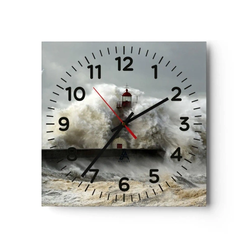 Falióra, Óra - Az óceán haragja - 30x30 cm