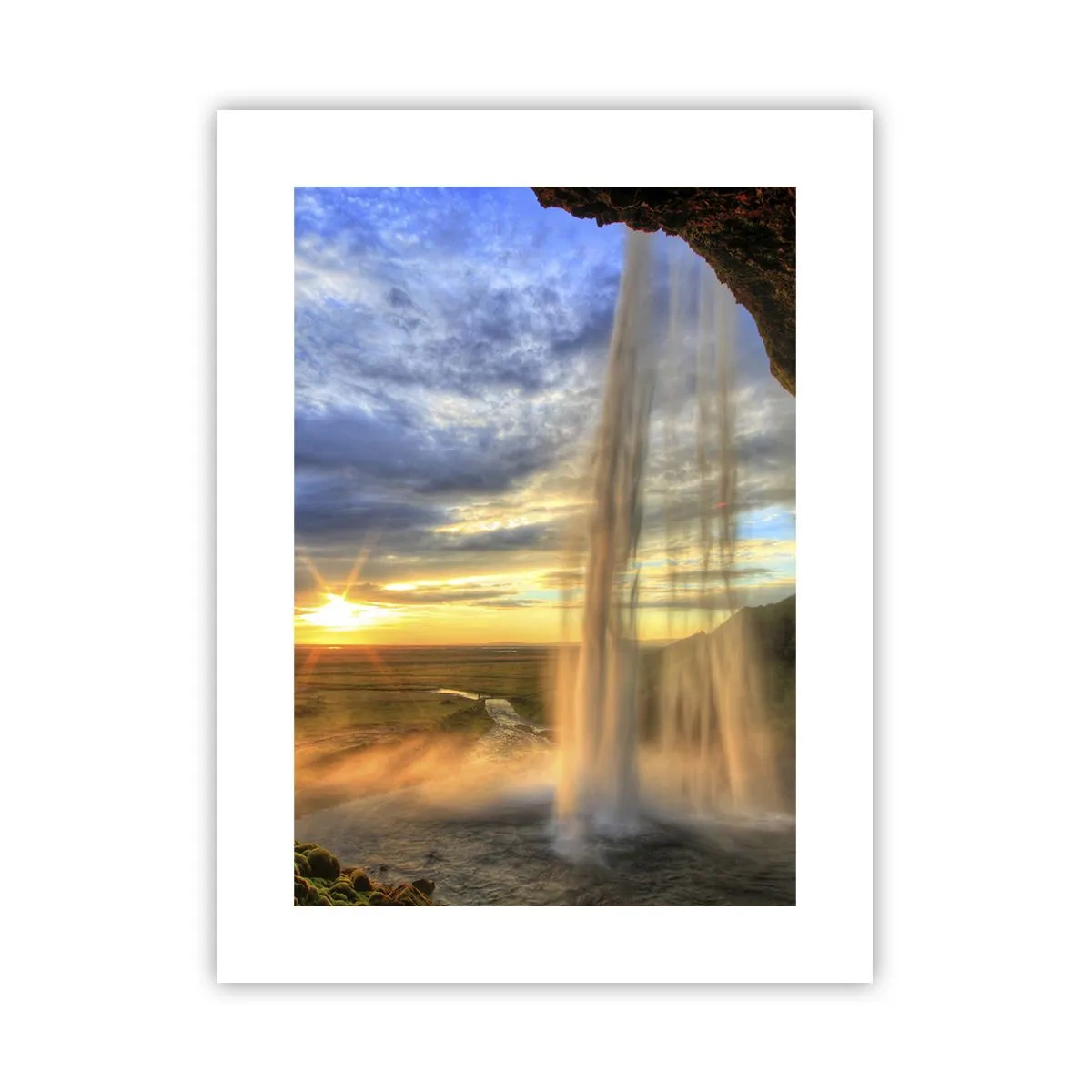 Poszter - Cseppfátyol mögötti világ - 30x40 cm