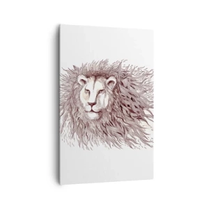 Vászonkép - Tüzes uralkodó - 80x120 cm