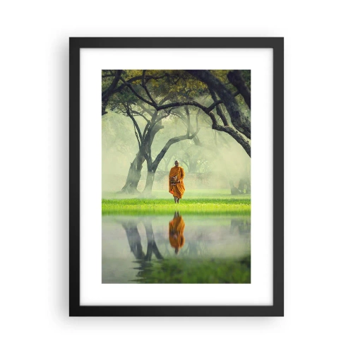 Poszter fehér keretben - Útban a megvilágosodás felé - 30x40 cm