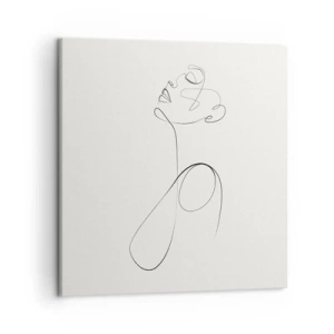 Vászonkép - Álmokban hurkolt - 50x50 cm