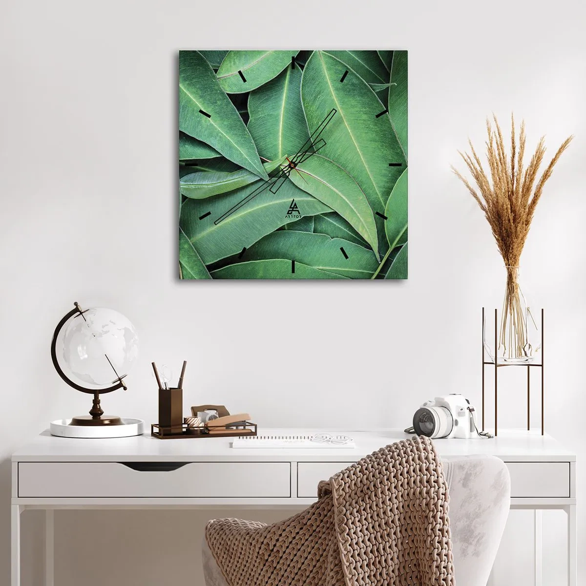 Falióra, Óra - Lédús és friss - 30x30 cm