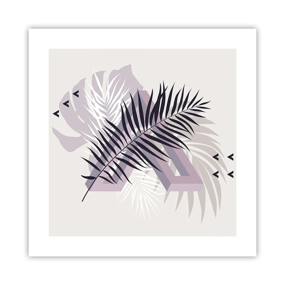 Poszter - Az árnyék árnyéka - 40x40 cm