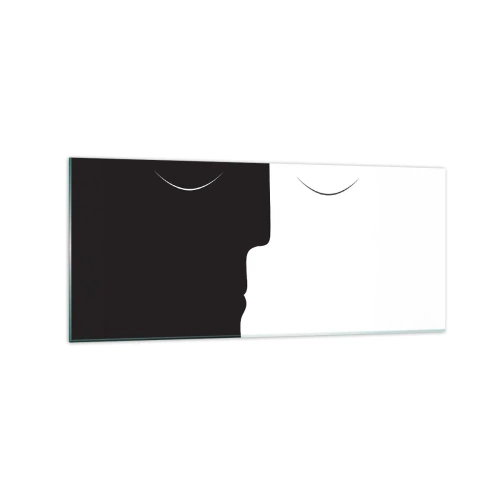 Üveg kép - Az ellentétek egysége - 120x50 cm