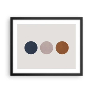 Poszter fehér keretben - A tökéletesség szimbóluma - 50x40 cm