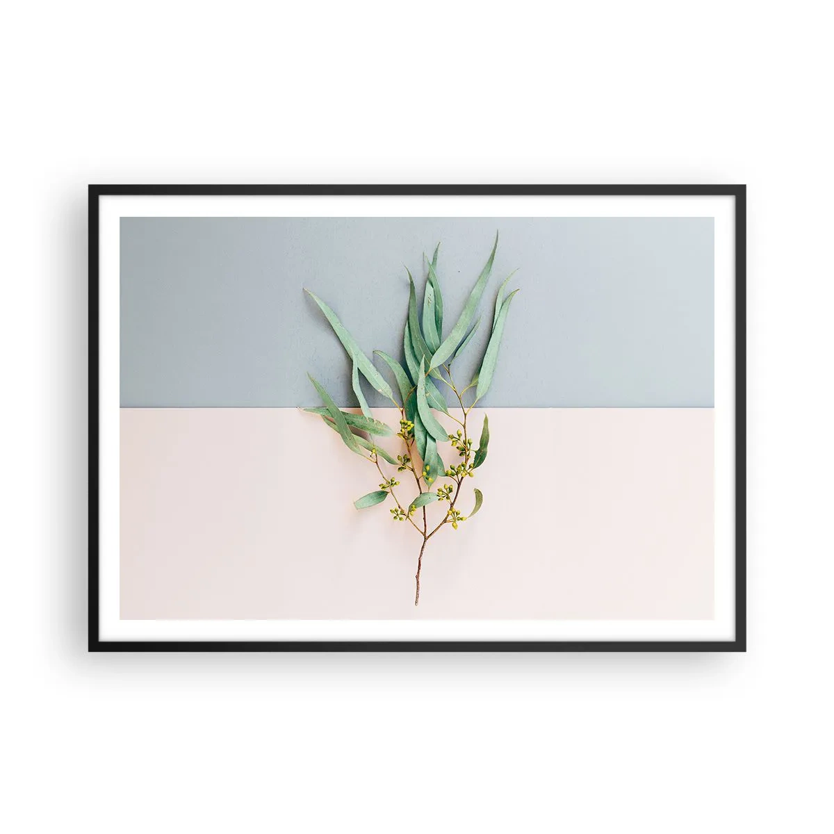 Poszter fehér keretben - Pasztell finomság - 100x70 cm