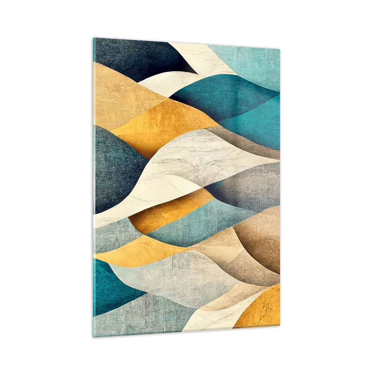Üveg kép - Ritmus és hullámzás - 50x70 cm