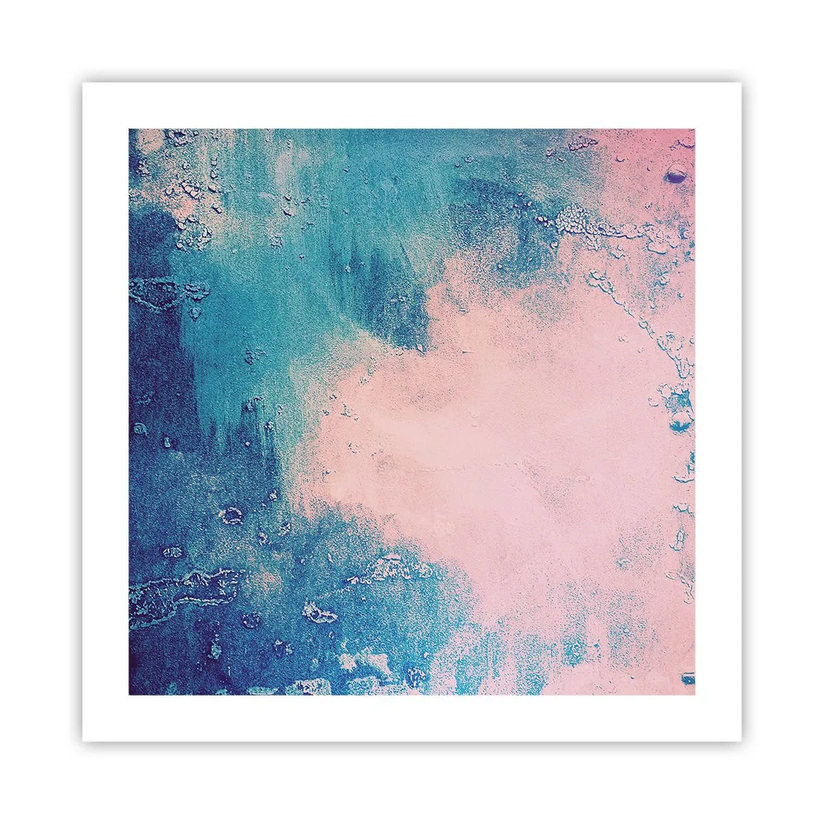 Poszter - Kék ölelések - 50x50 cm