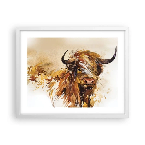 Poszter fekete keretben - A vadász büszkesége - 50x40 cm