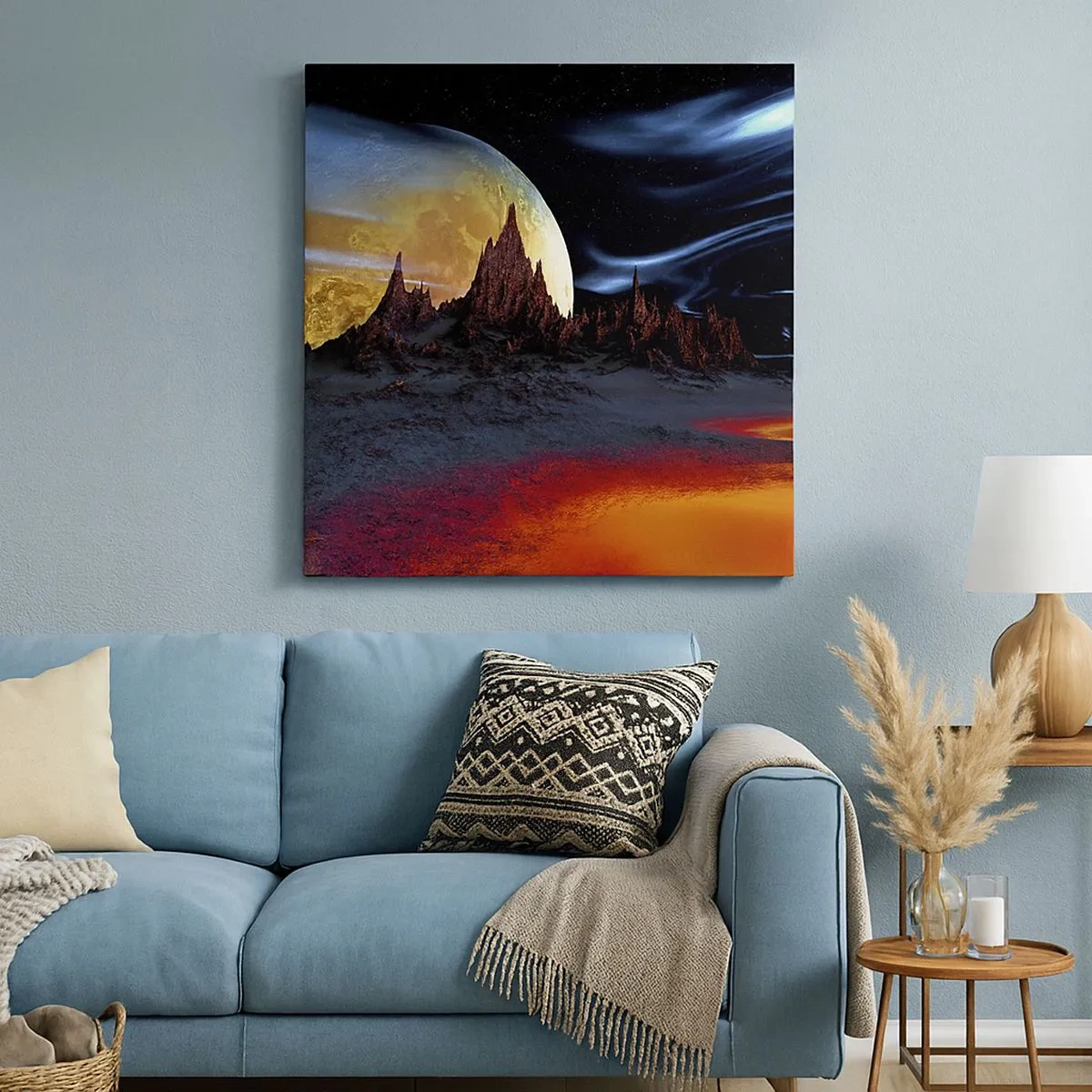 Vászonkép - Ismeretlen világ - 30x30 cm