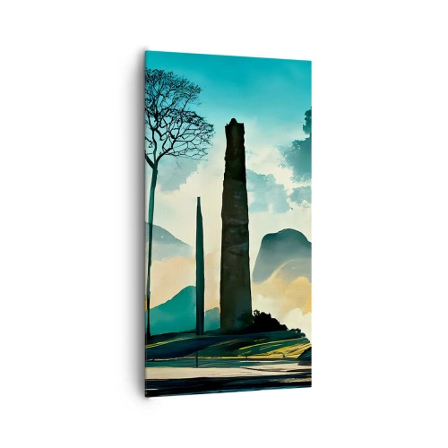 Vászonkép - Mindíg magasabbra és magasabbra - 65x120 cm