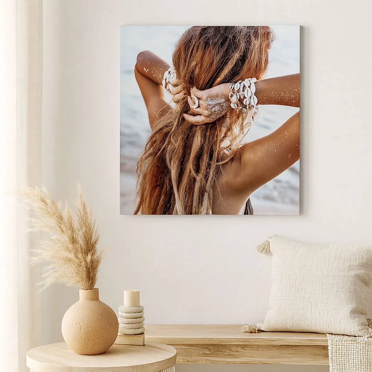 Vászonkép - A víz és a nap testvére - 30x30 cm