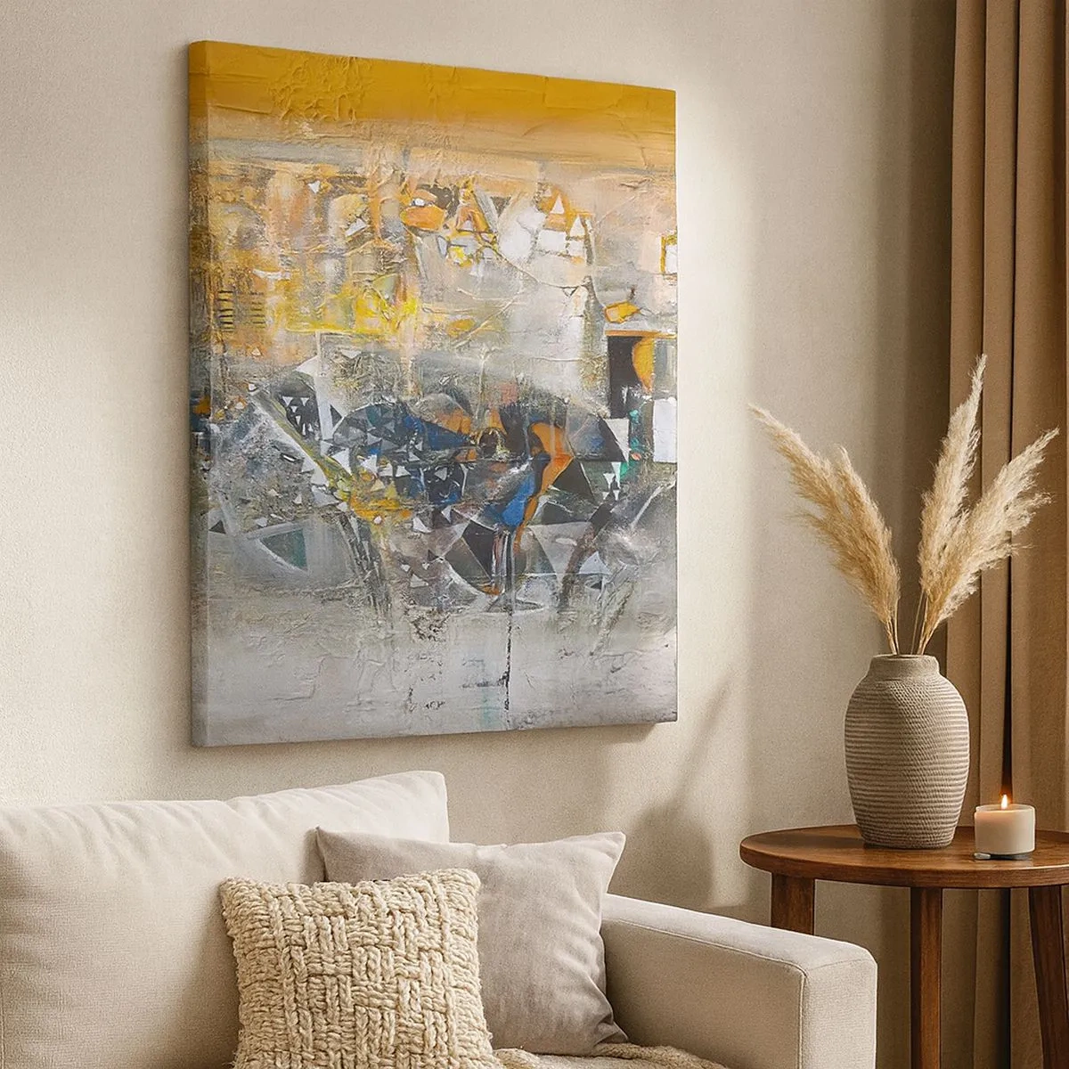 Vászonkép - Minden rendben lesz - 30x30 cm