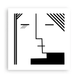 Poszter - Egyszerűen egy csók - 40x40 cm