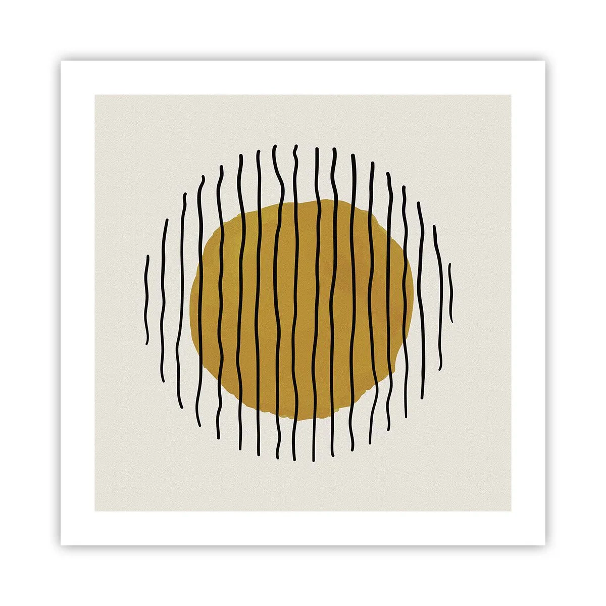 Poszter - A hőtől remegő absztrakció - 50x50 cm